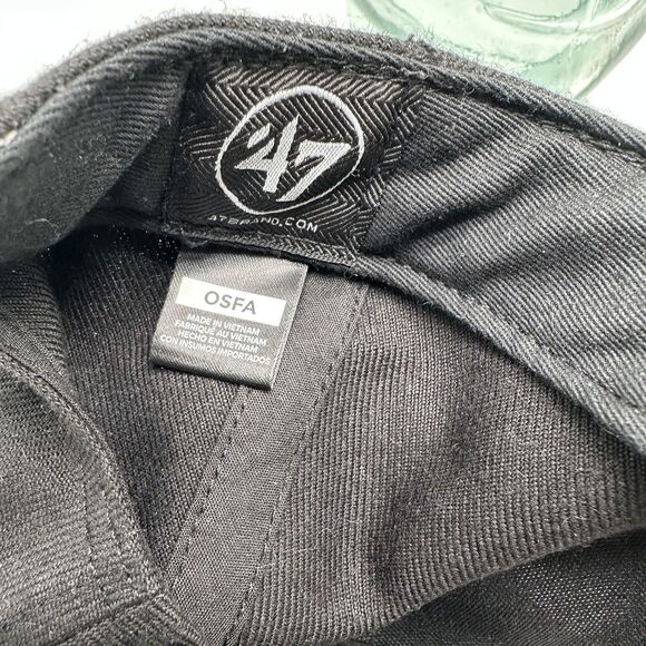 Chicago White Sox Hat Cap Strap Back Mens One Size Black White MLB Baseball - Picture 8 of 8